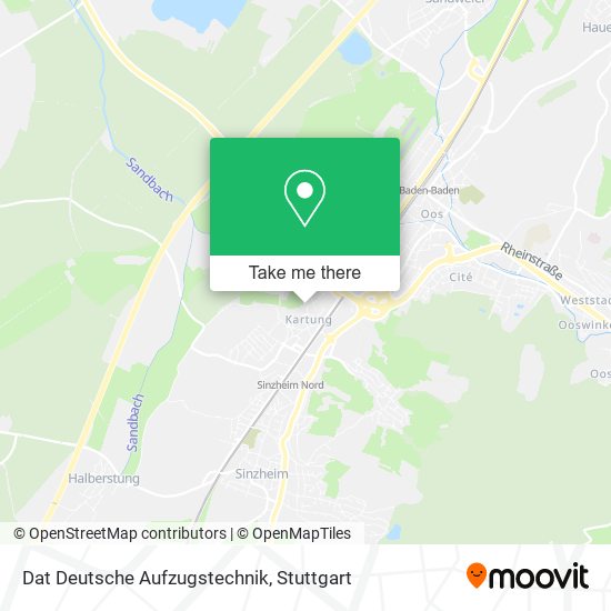 Dat Deutsche Aufzugstechnik map