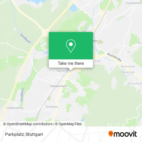 Карта Parkplatz