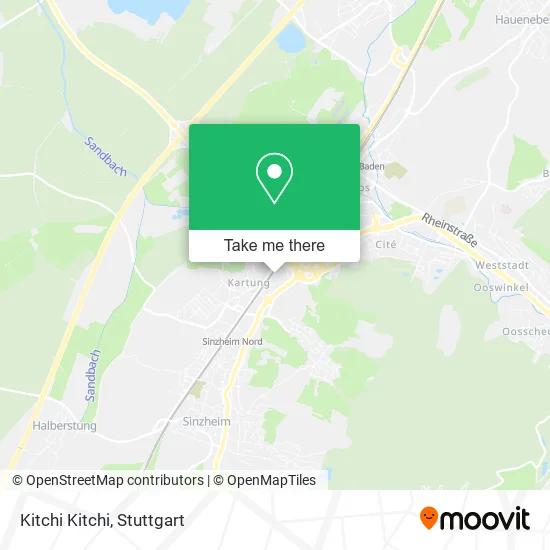 Карта Kitchi Kitchi