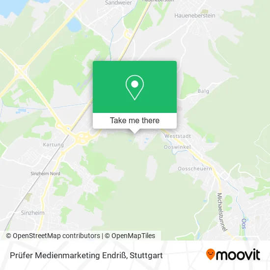 Карта Prüfer Medienmarketing Endriß