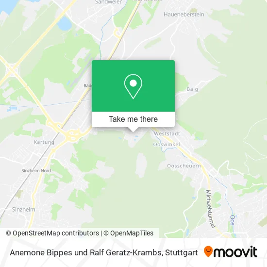 Карта Anemone Bippes und Ralf Geratz-Krambs
