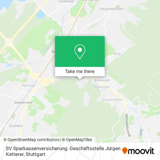 Карта SV Sparkassenversicherung: Geschäftsstelle Jürgen Ketterer