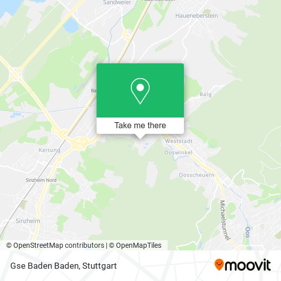 Gse Baden Baden map