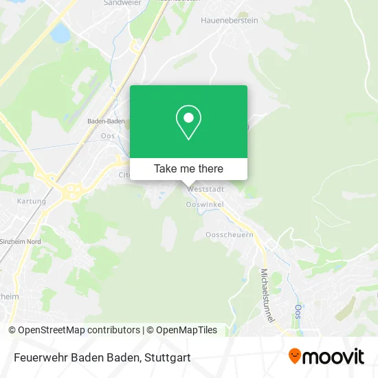 Карта Feuerwehr Baden Baden