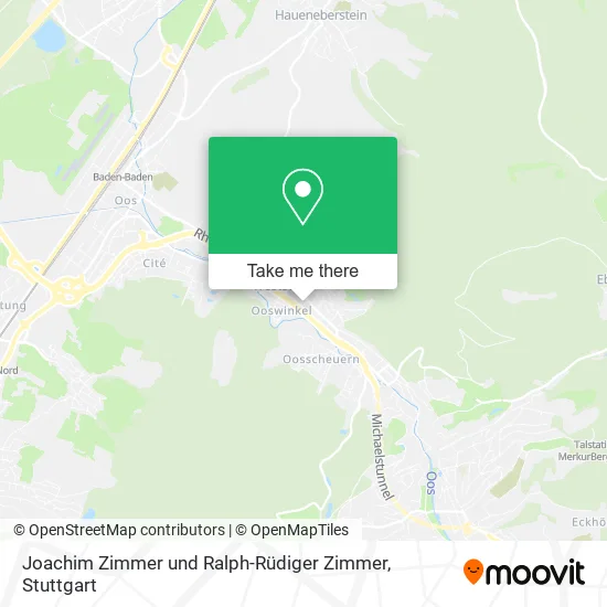 Карта Joachim Zimmer und Ralph-Rüdiger Zimmer