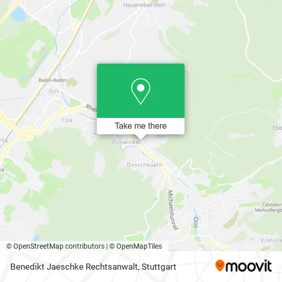 Карта Benedikt Jaeschke Rechtsanwalt