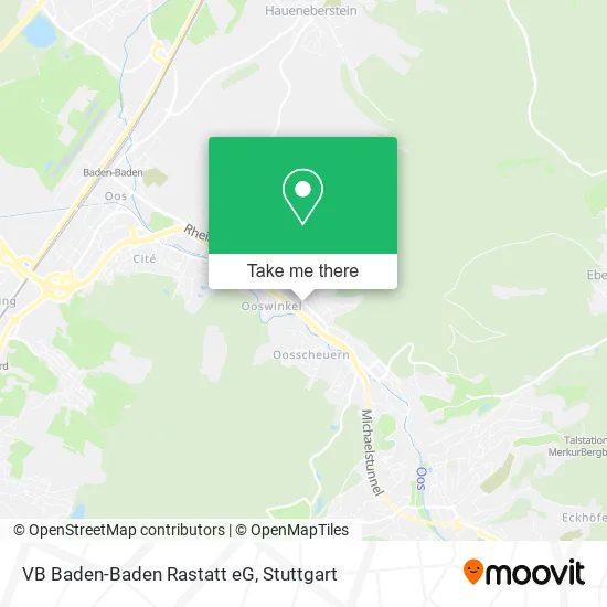 Карта VB Baden-Baden Rastatt eG