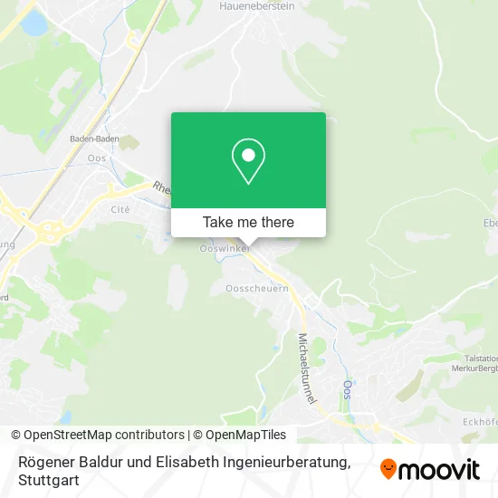 Карта Rögener Baldur und Elisabeth Ingenieurberatung