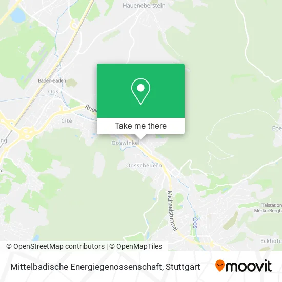 Карта Mittelbadische Energiegenossenschaft