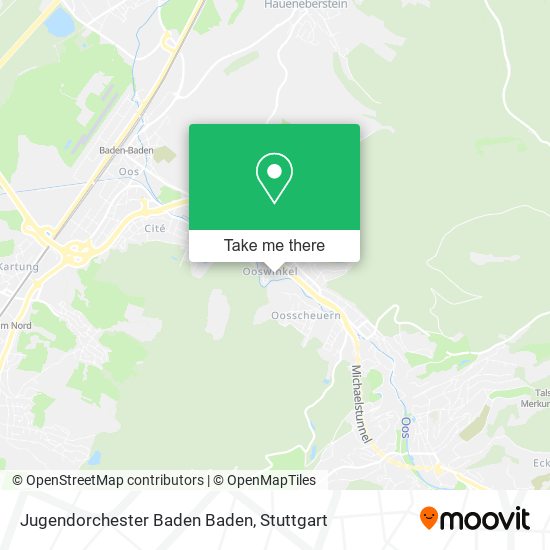 Карта Jugendorchester Baden Baden
