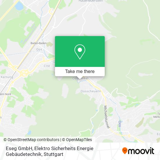 Карта Eseg GmbH, Elektro Sicherheits Energie Gebäudetechnik