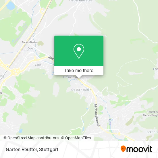 Garten Reutter map