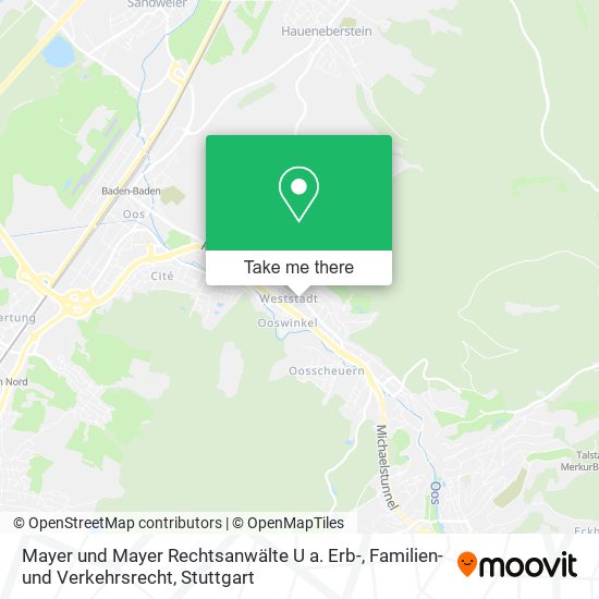 Mayer und Mayer Rechtsanwälte U a. Erb-, Familien- und Verkehrsrecht map
