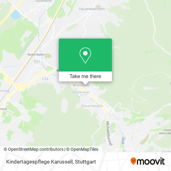 Карта Kindertagespflege Karussell