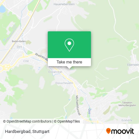 Hardbergbad map