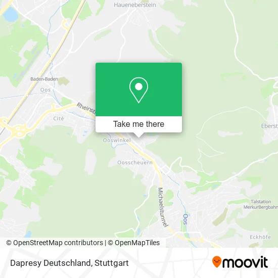 Карта Dapresy Deutschland