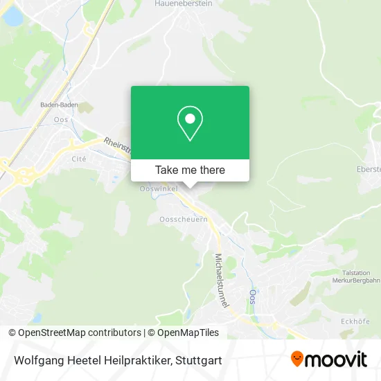 Карта Wolfgang Heetel Heilpraktiker