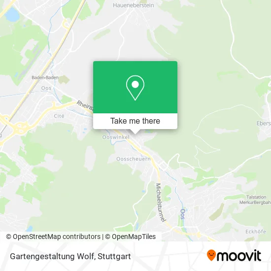 Карта Gartengestaltung Wolf