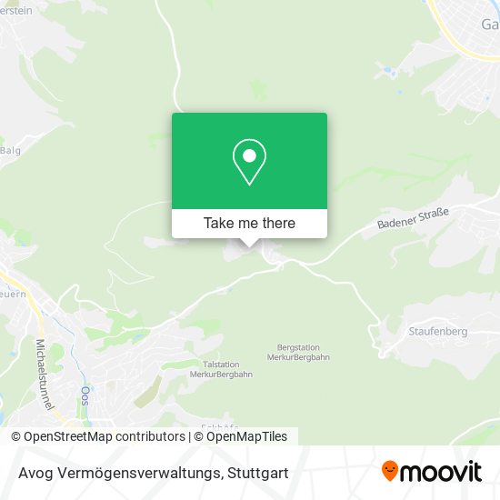 Avog Vermögensverwaltungs map
