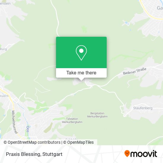 Praxis Blessing map