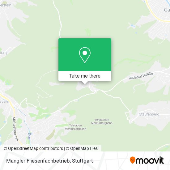 Mangler Fliesenfachbetrieb map