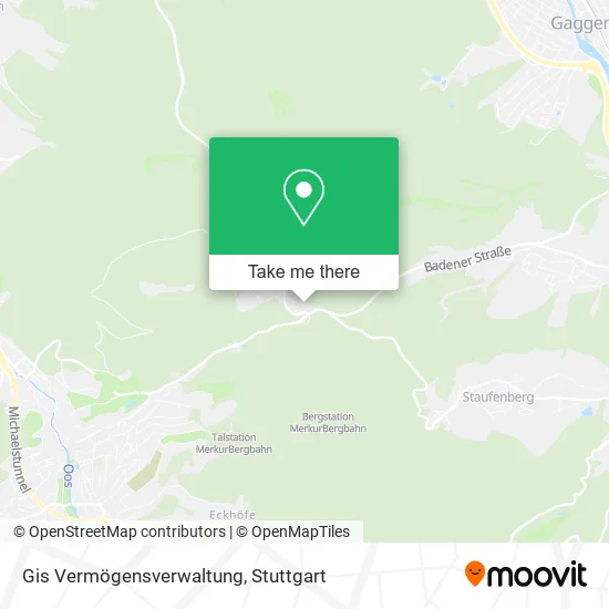 Карта Gis Vermögensverwaltung
