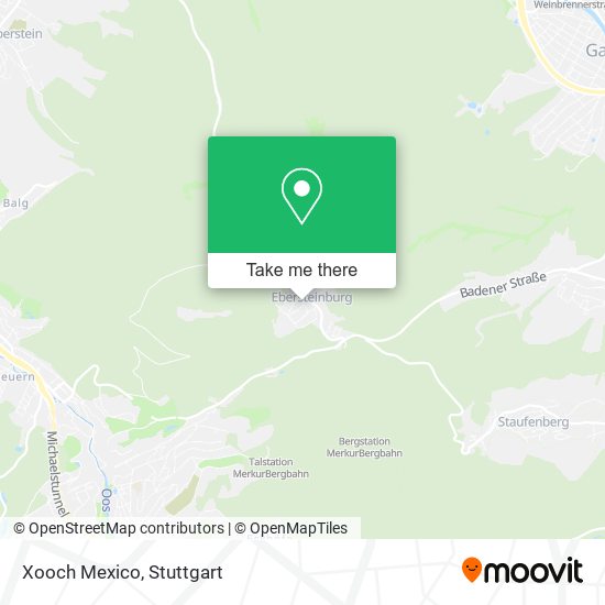 Карта Xooch Mexico