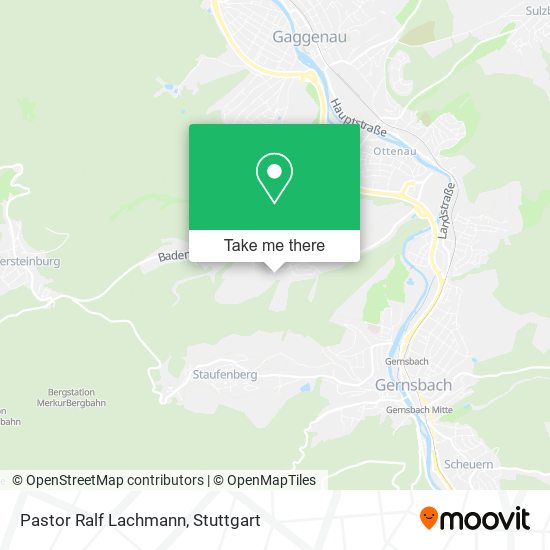 Pastor Ralf Lachmann map