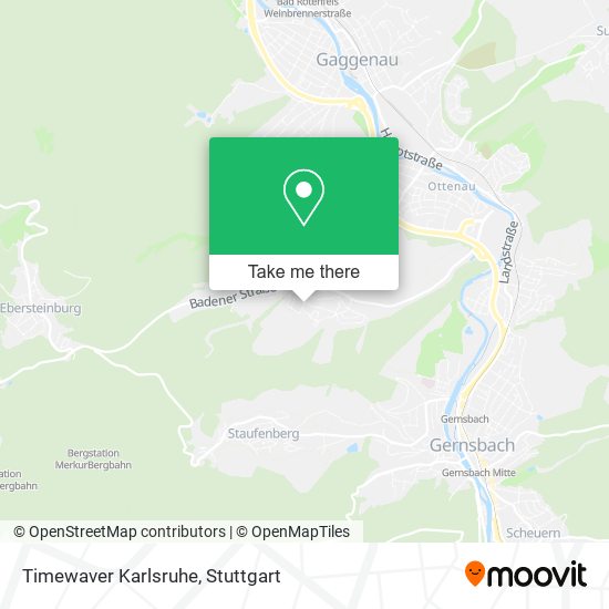Timewaver Karlsruhe map