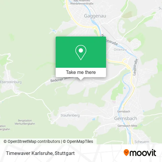 Карта Timewaver Karlsruhe