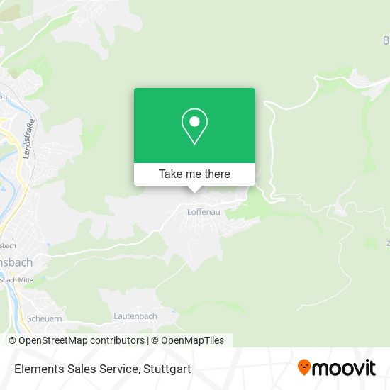 Карта Elements Sales Service