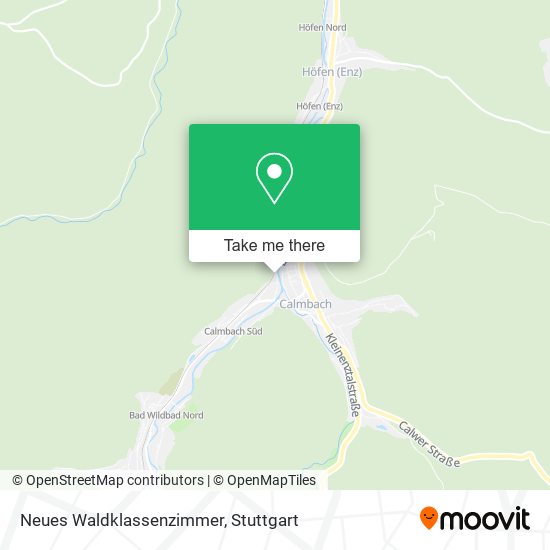 Neues Waldklassenzimmer map
