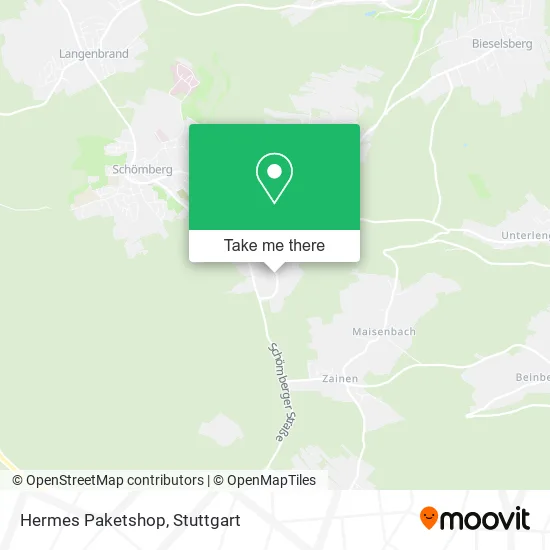 Карта Hermes Paketshop