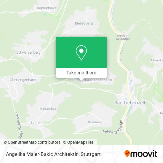 Angelika Maier-Bakic Architektin map