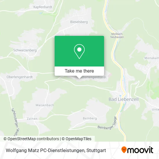 Карта Wolfgang Matz PC-Dienstleistungen