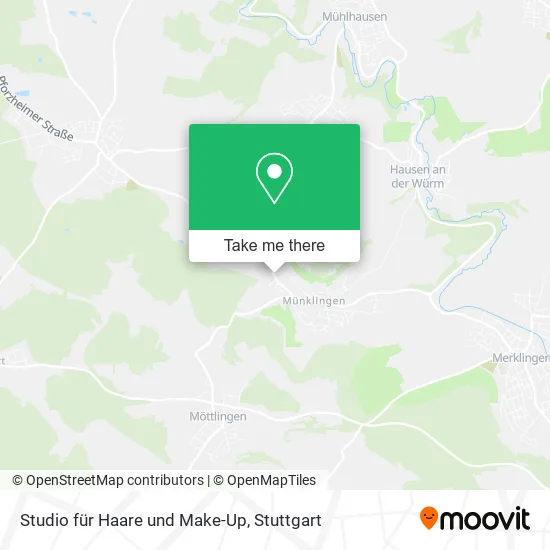 Карта Studio für Haare und Make-Up