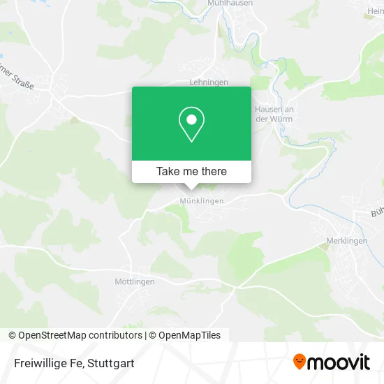 Карта Freiwillige Fe