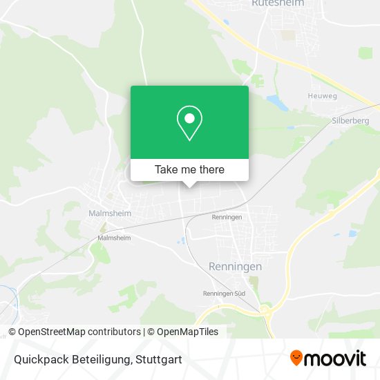 Quickpack Beteiligung map