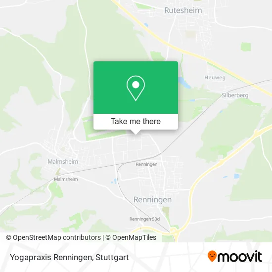 Карта Yogapraxis Renningen