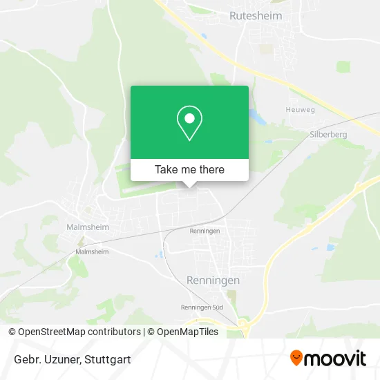 Карта Gebr. Uzuner