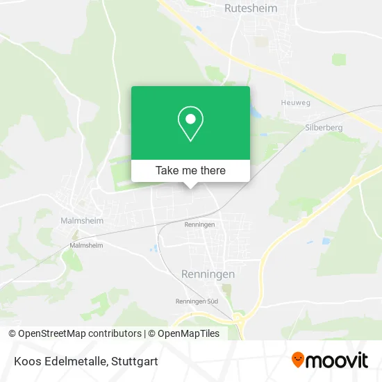 Карта Koos Edelmetalle