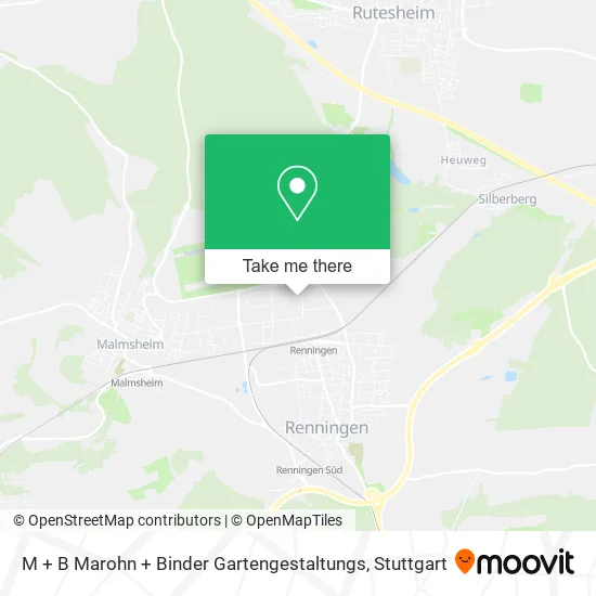 Карта M + B Marohn + Binder Gartengestaltungs