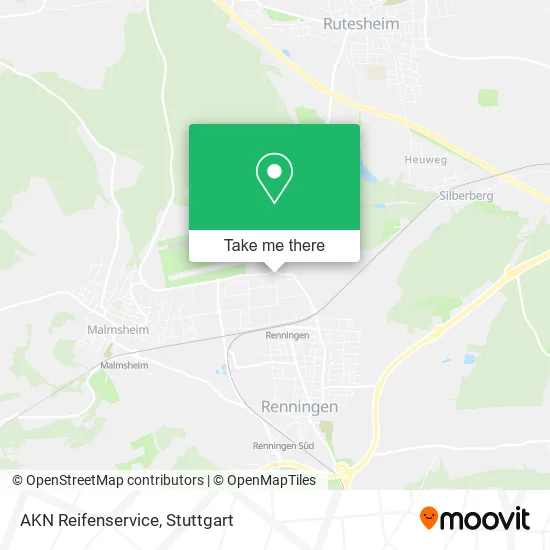 Карта AKN Reifenservice