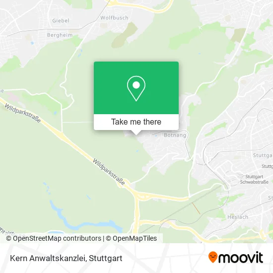 Карта Kern Anwaltskanzlei