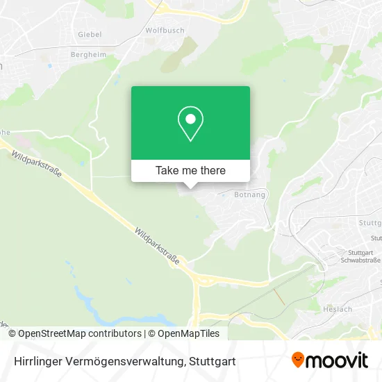 Карта Hirrlinger Vermögensverwaltung