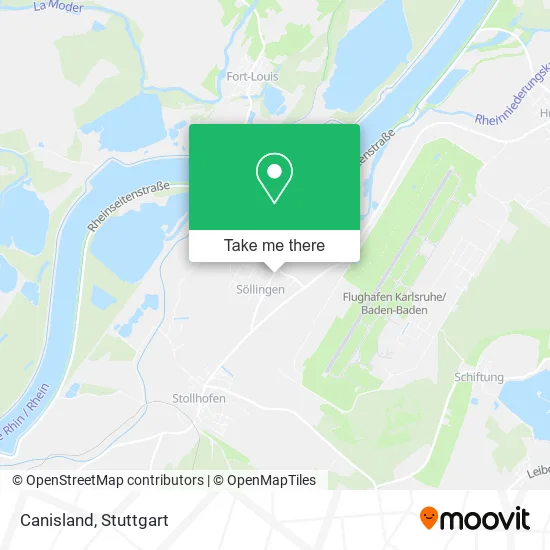 Карта Canisland