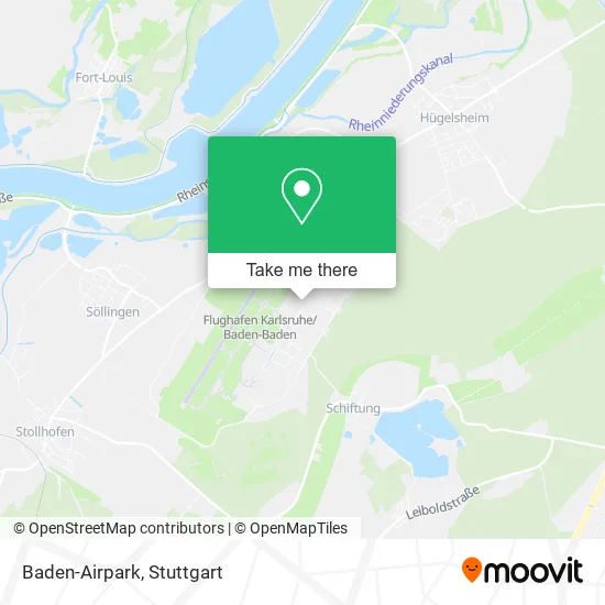 Карта Baden-Airpark