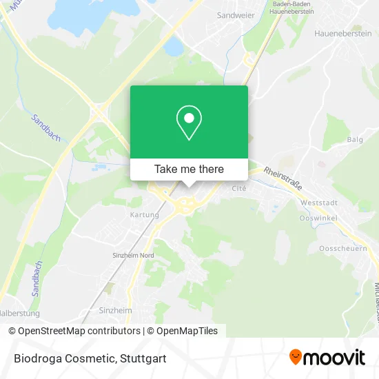 Карта Biodroga Cosmetic