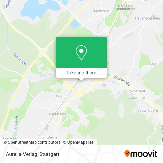 Карта Aurelia-Verlag