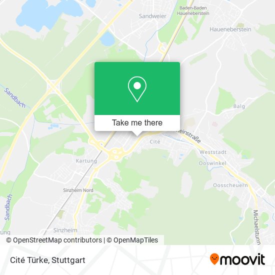 Cité Türke map